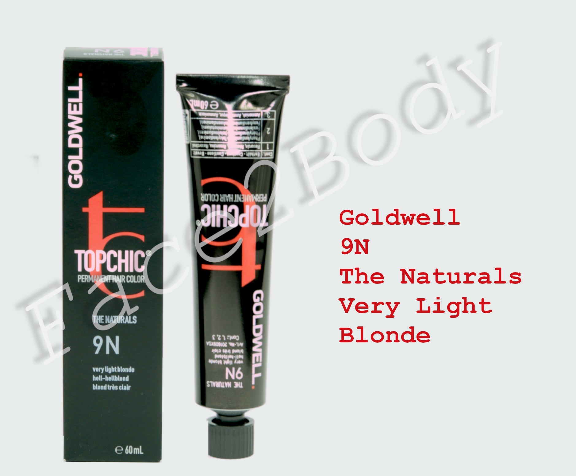 Goldwell Topchic Permanent Hair Color - The naturals - 9N Very Light Blonde 60ml