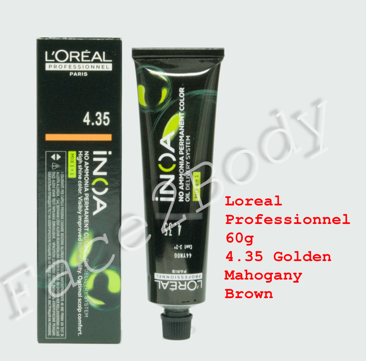 Loreal Professional INOA 60ml - 4.35 Golden Mahogany Brown