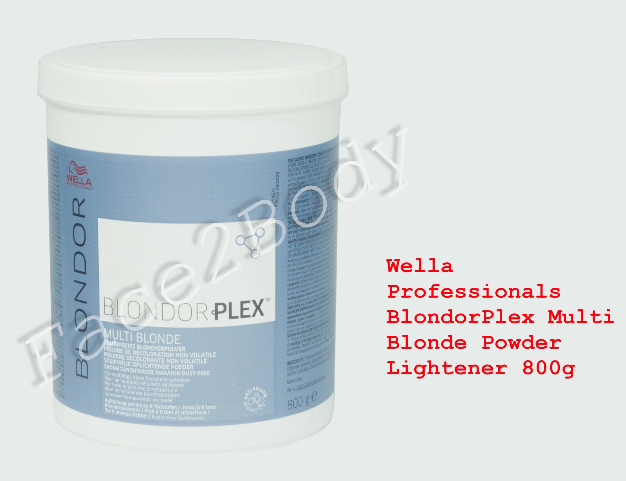 Wella Professionals BlondorPlex Multi Blonde Powder Lightener 800g ( 9 tones)