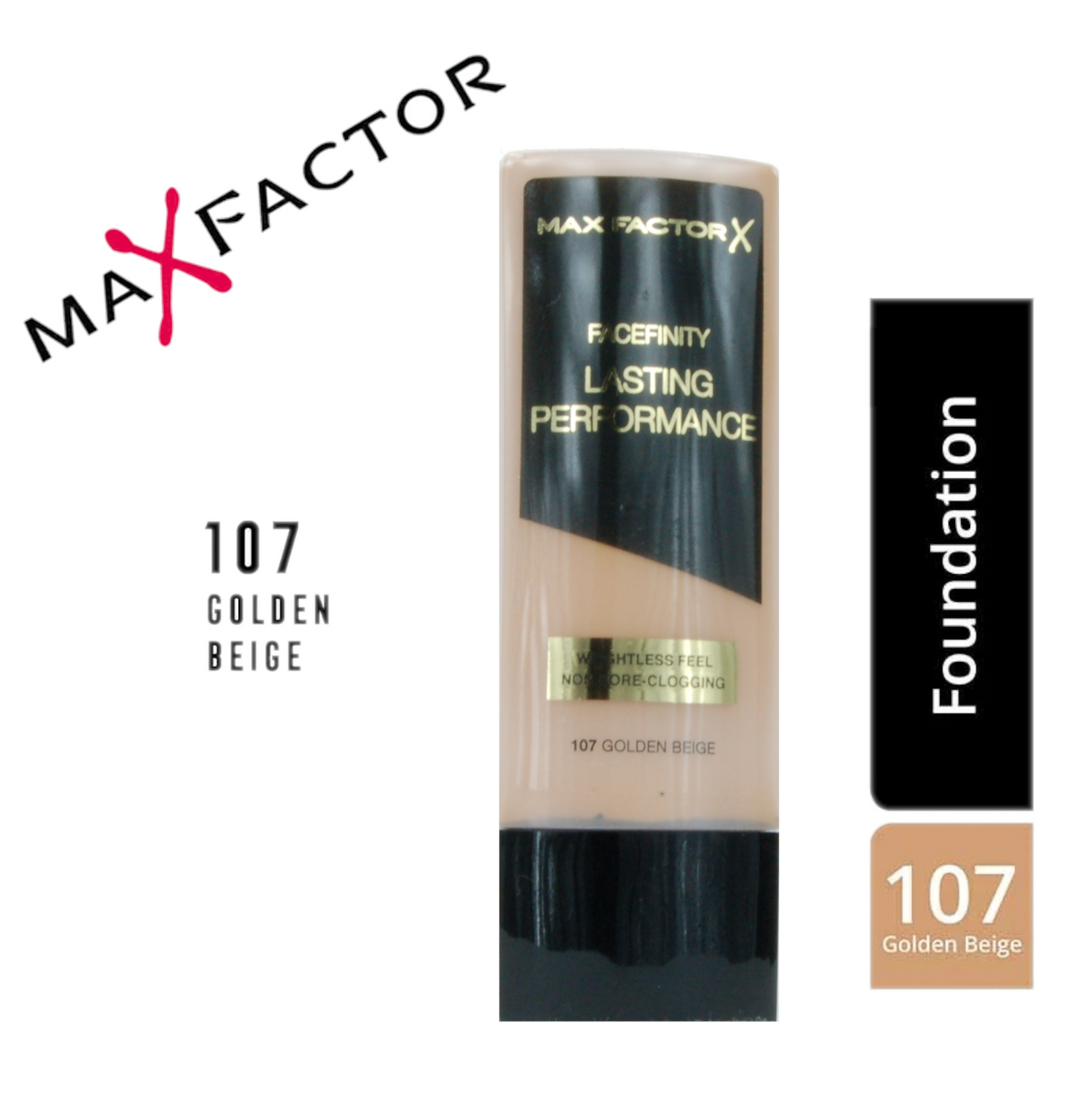 Max Factor Lasting Performance Foundation 107 Golden Beige