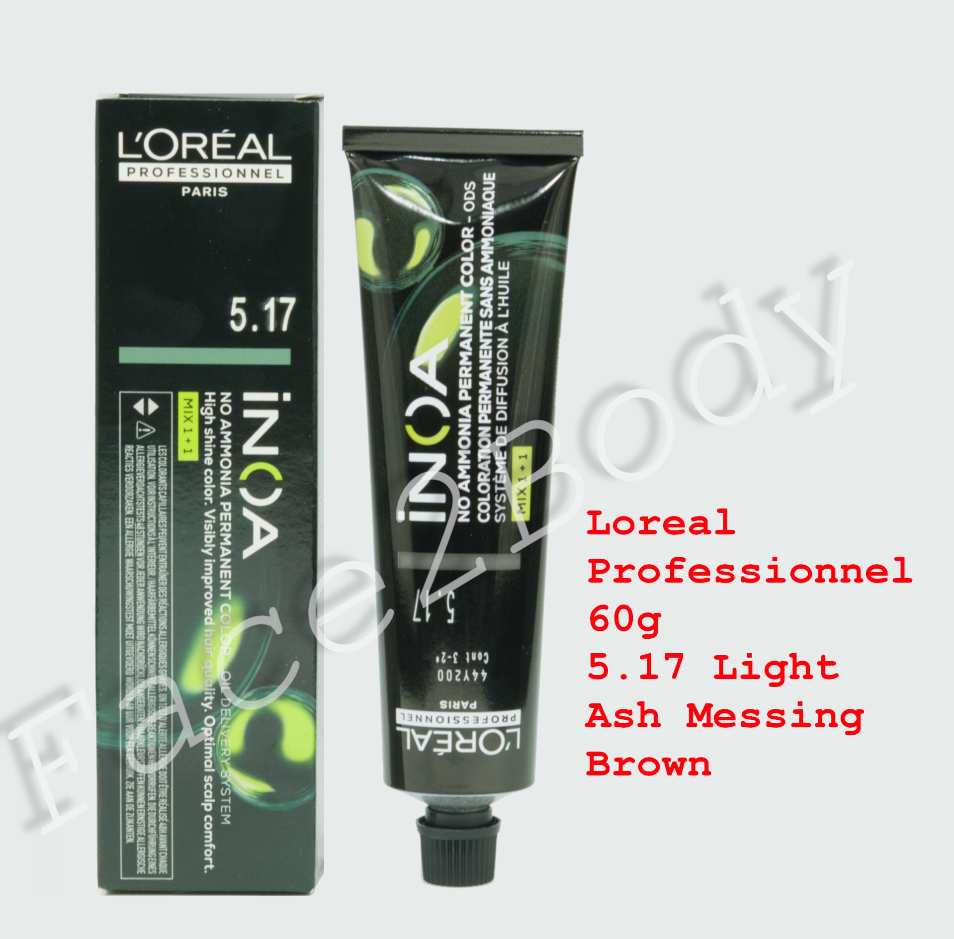 Loreal Professional INOA 60ml - 5.17 Light Ash Messing Brown