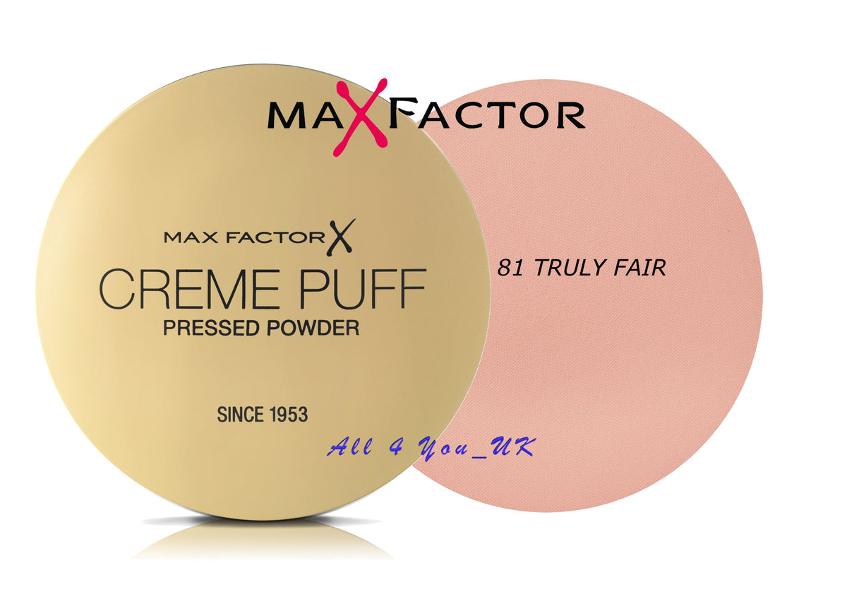 Max Factor Creme Puff Compact Powder - 81 Truly Fair
