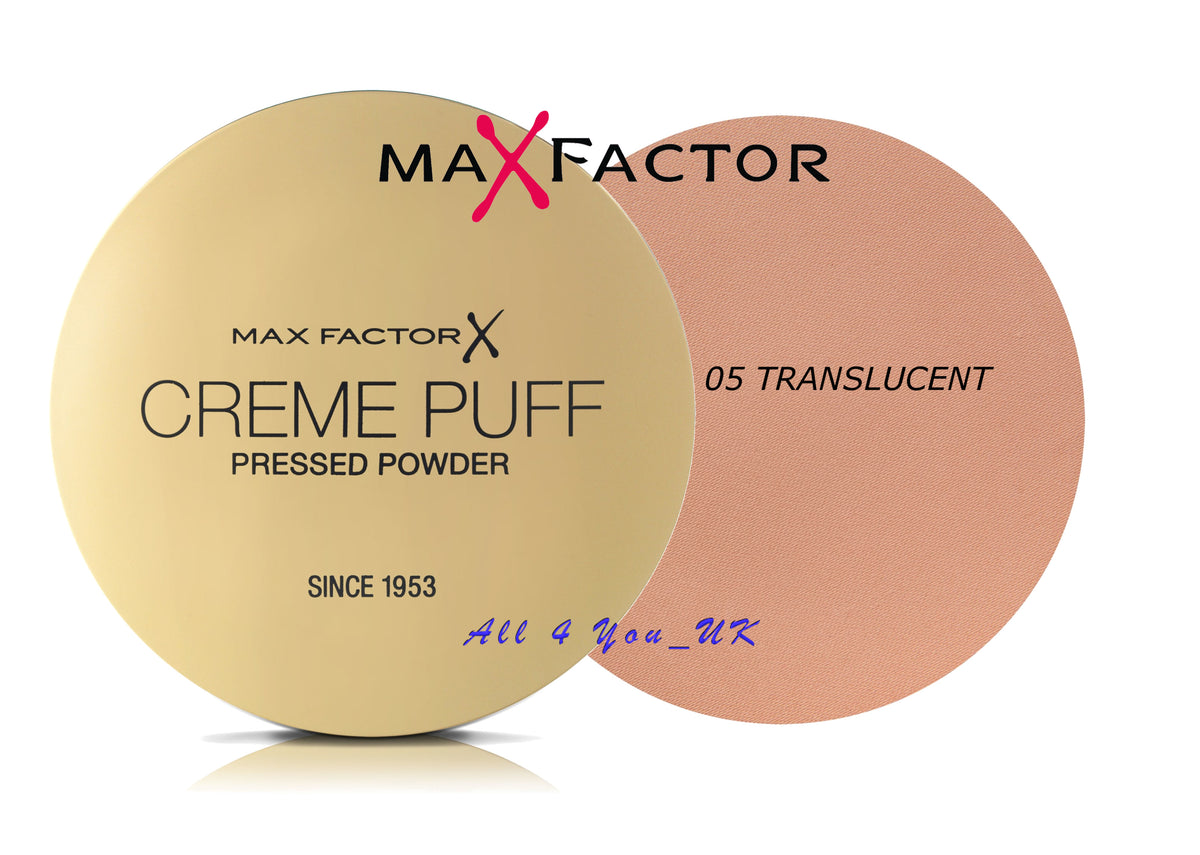 Max Factor Creme Puff Compact Powder - 05 Translucent