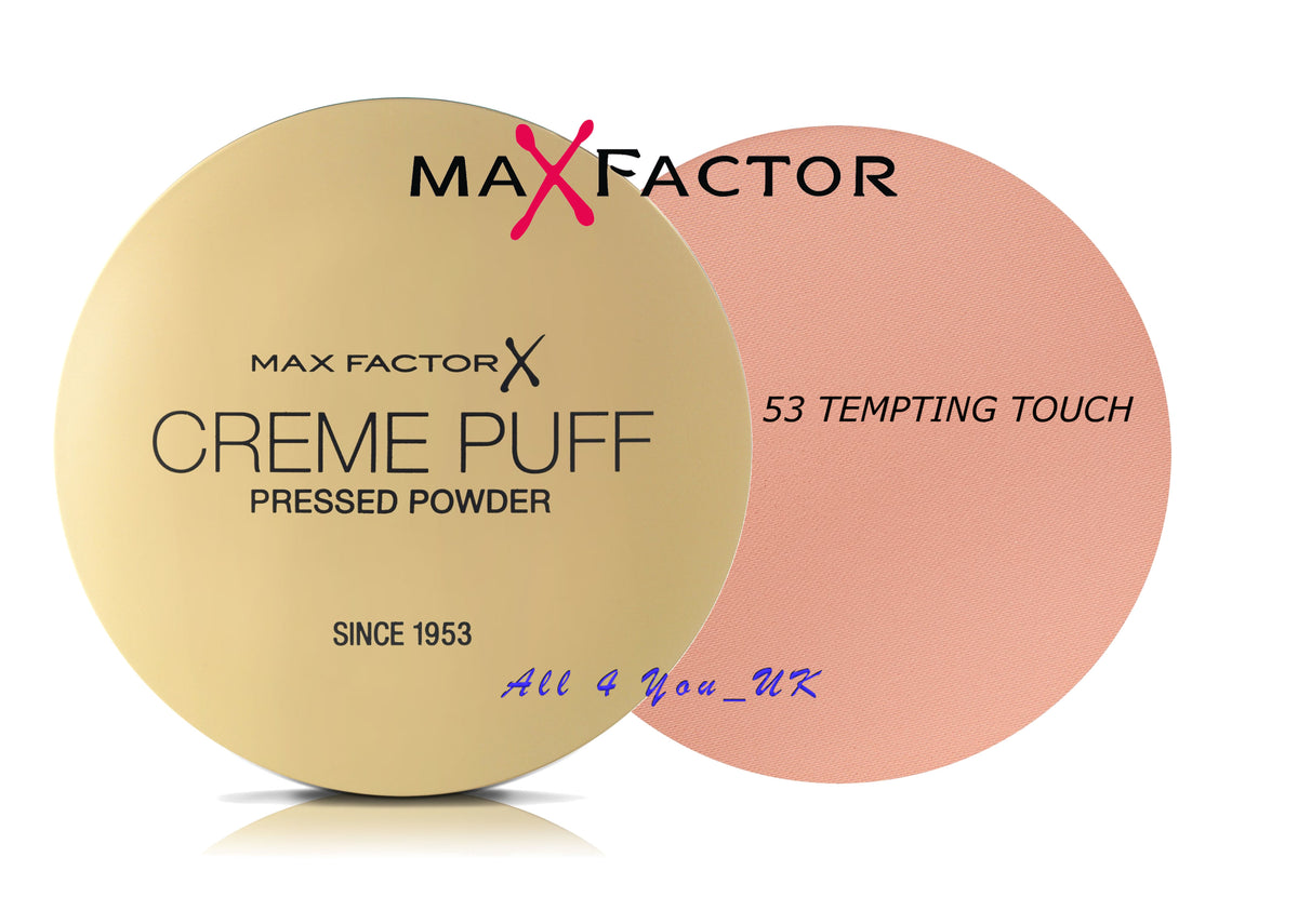 Max Factor Creme Puff Compact Powder -53 Tempting Touch