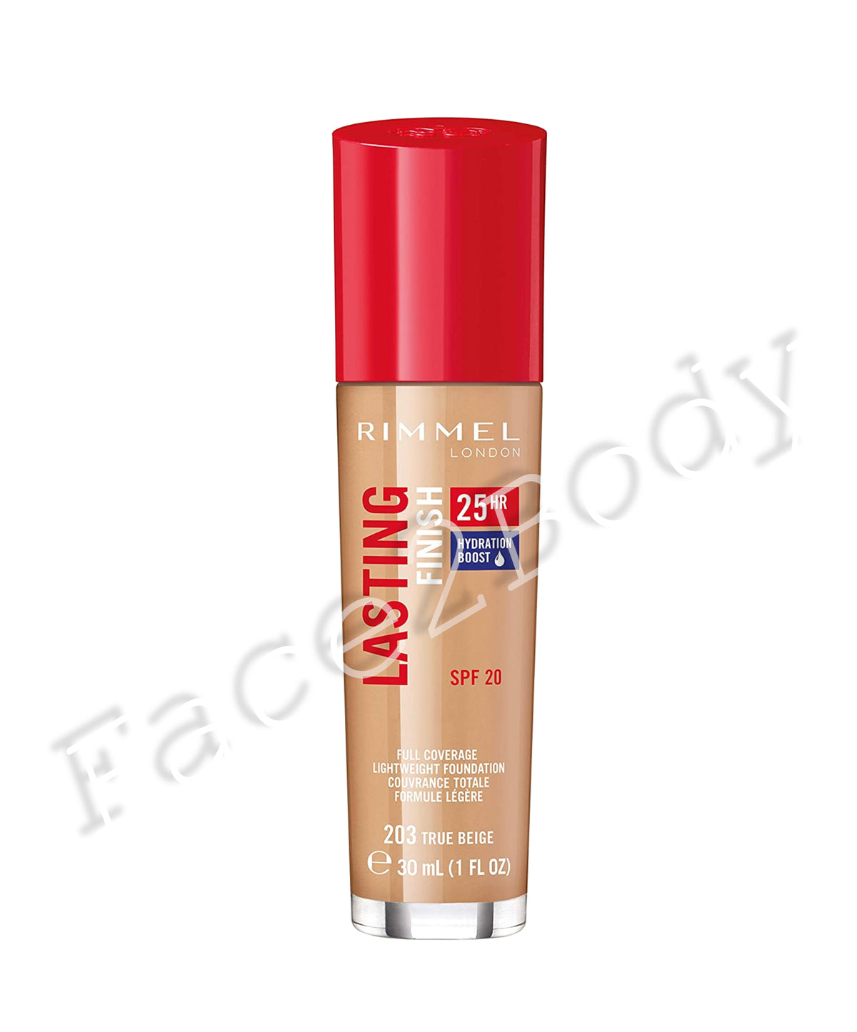 Rimmel Lasting Finish Foundation 25-Hour SPF 20 - 203 True Beige