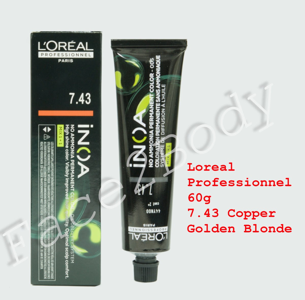 Loreal Professional INOA 60ml - 7.43 Copper Golden Blonde