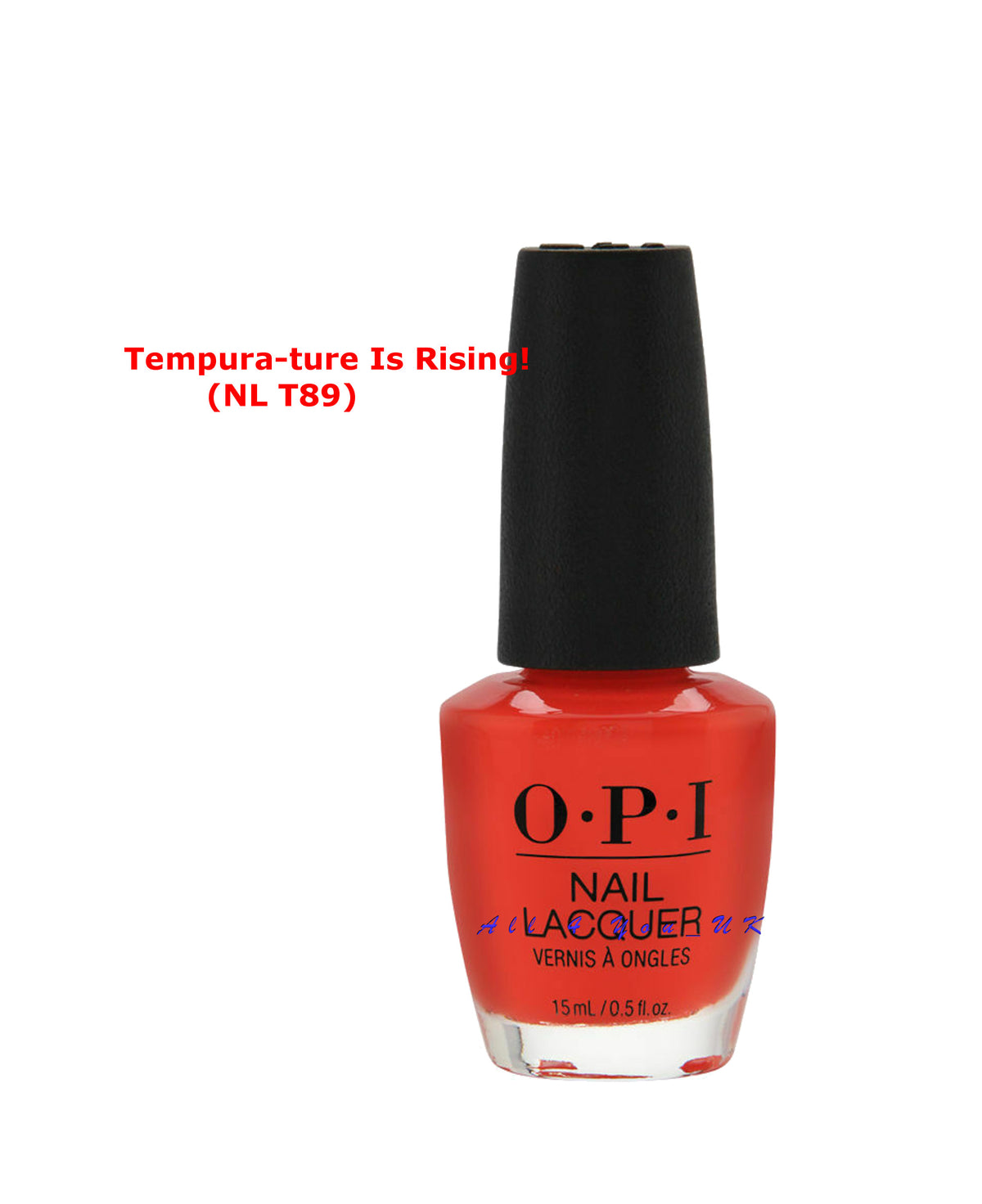 OPI Nail Lacquer Tempura-ture Is Rising! (NL T89) 15ml