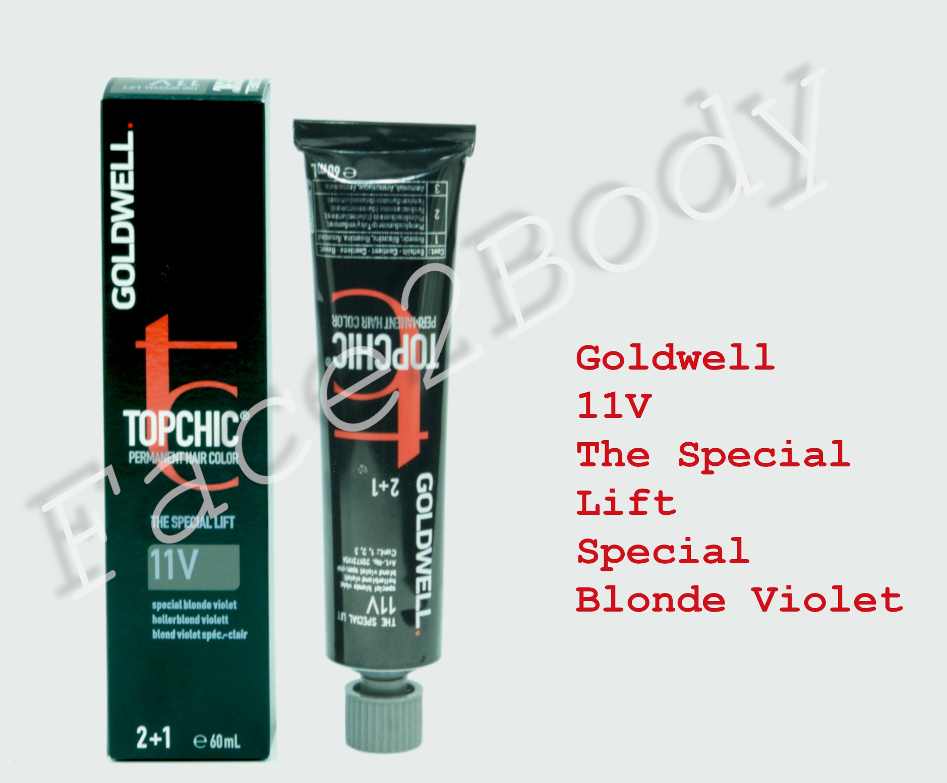 Goldwell Topchic Permanent Hair Color - The Special Lift- 11V Special  Blonde Violet 60ml