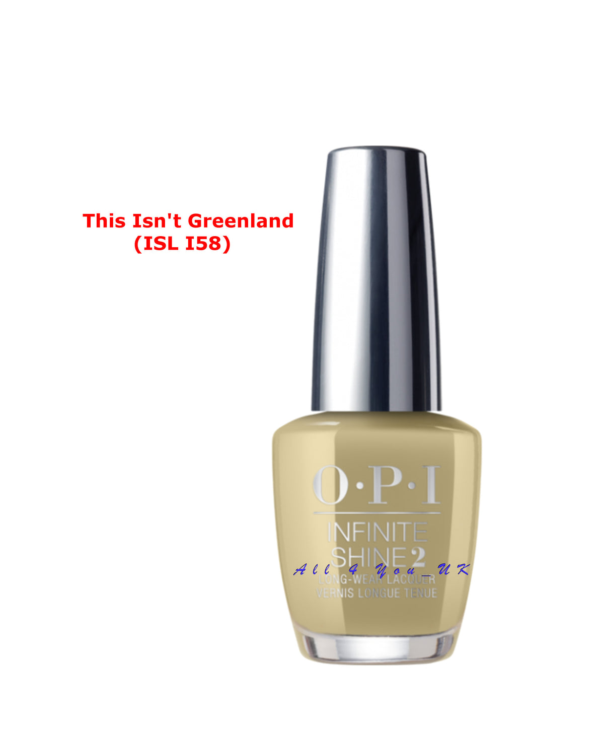 OPI Infinite Shine 2 Nail Lacquer This Isn't Greenland (ISL I58) 15ml