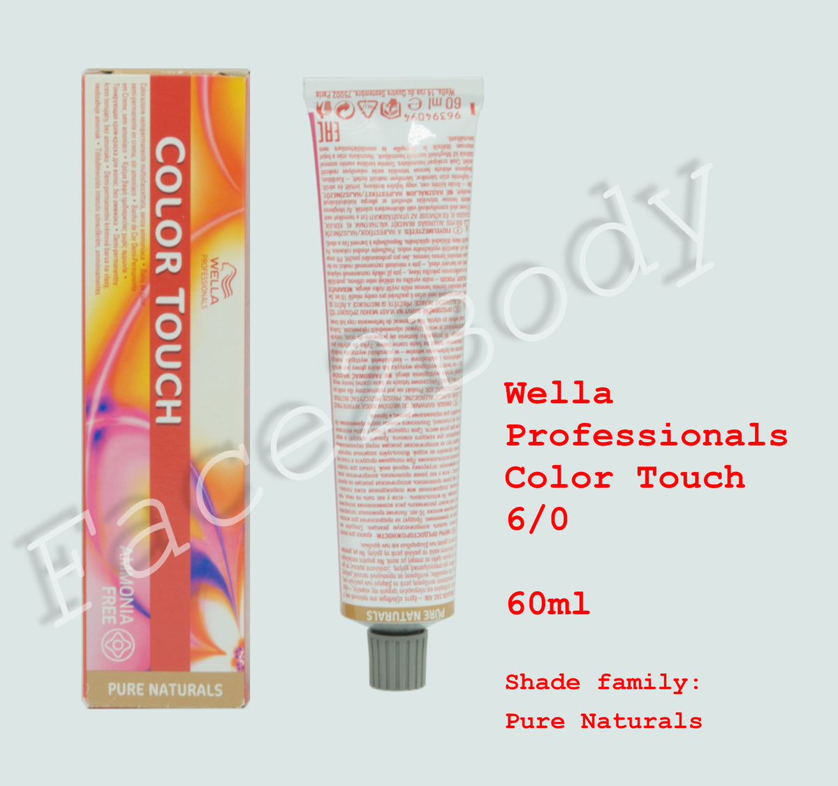 Wella Professionals Color Touch Demi-Permanent Hair Colour-6/0 -60 ml