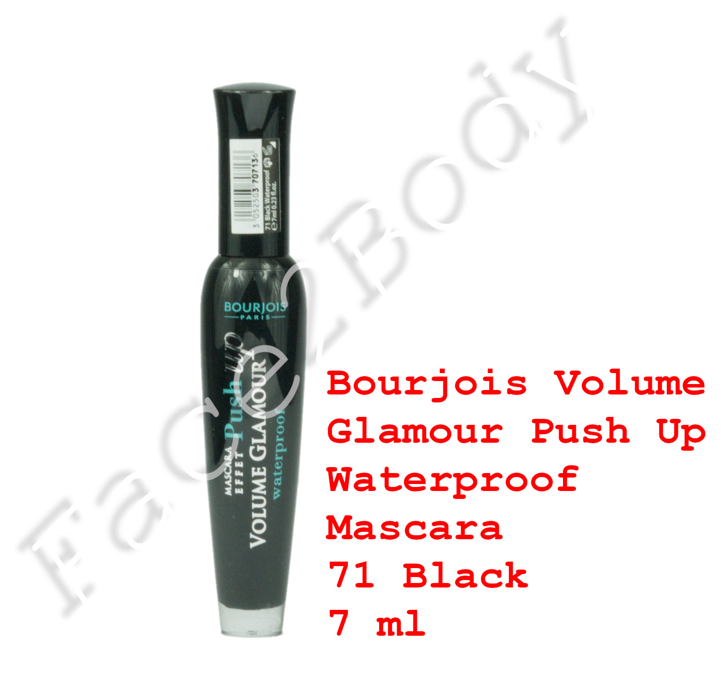 Bourjois Volume Glamour Push Up Waterproof Mascara 71 Black