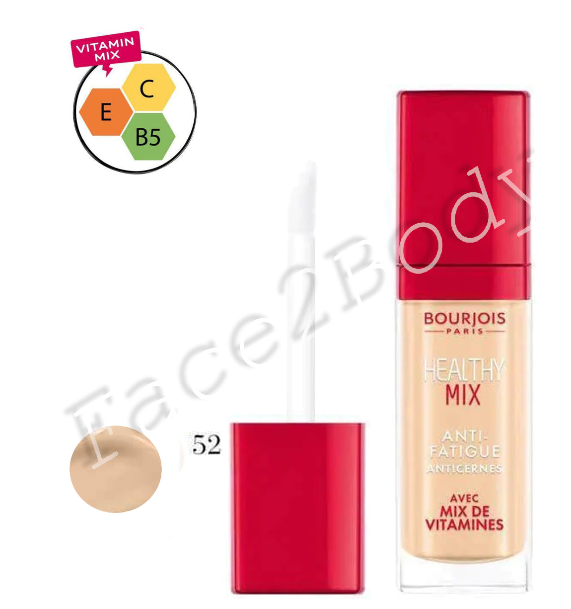 Bourjois Healthy Mix Concealer- 52 Medium