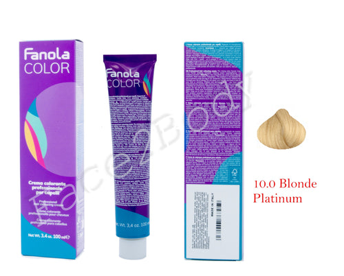 Fanola Color Cream - 10.0 Blonde Platinum