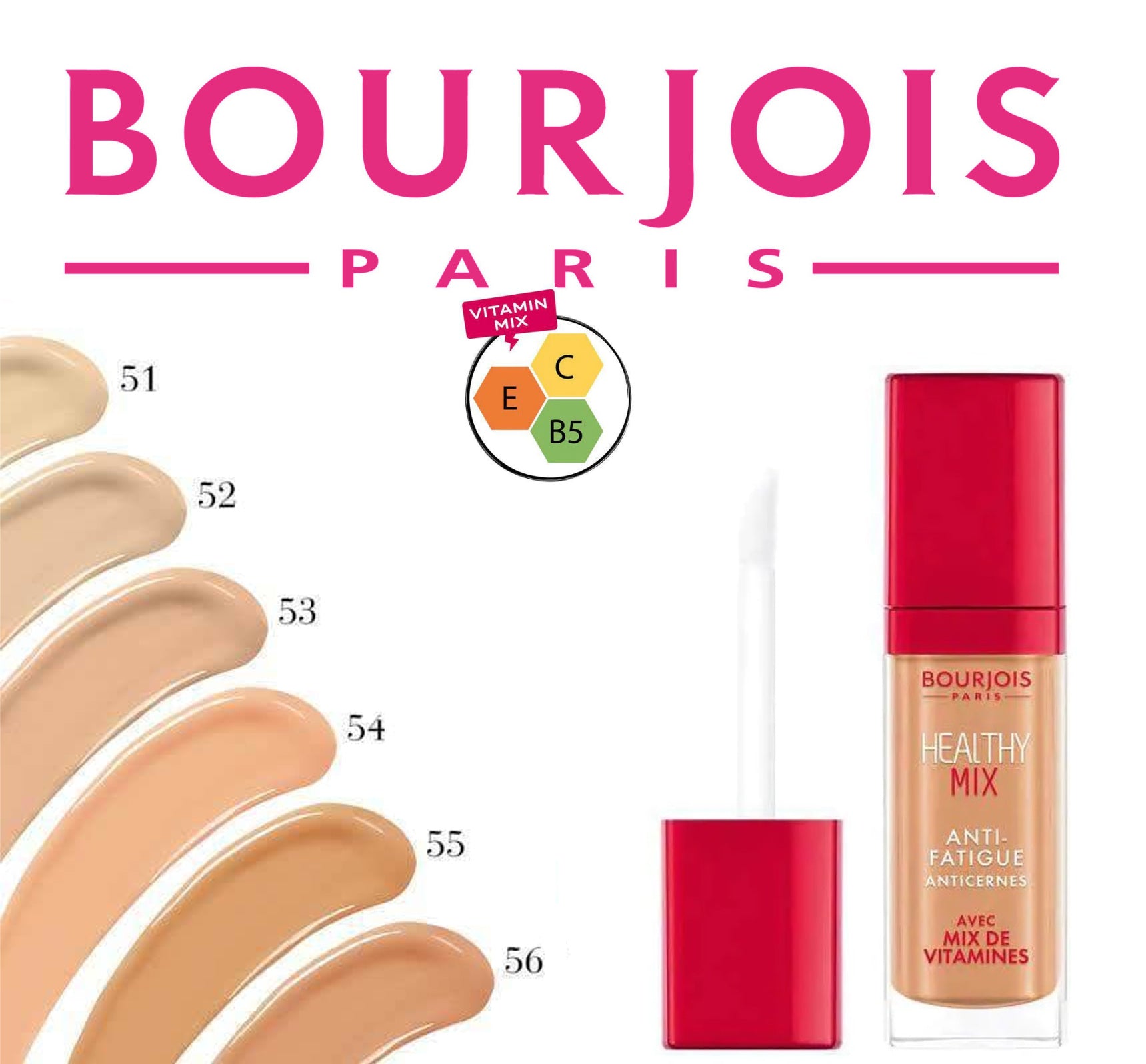 Bourjois Healthy Mix Concealer 56 Amber