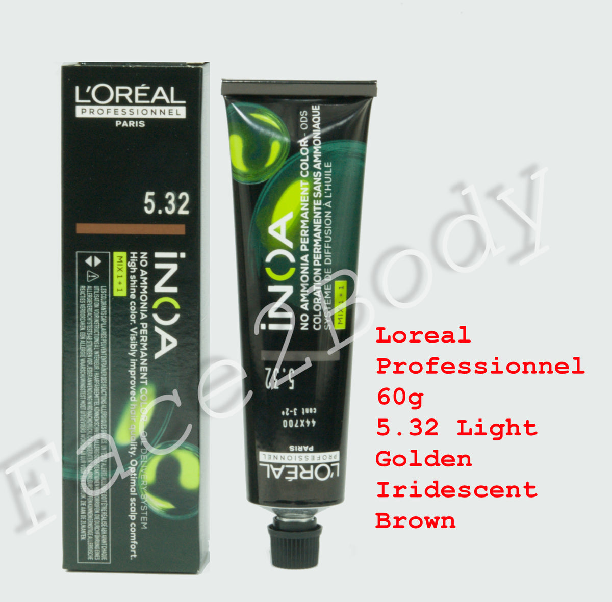 Loreal Professional INOA 60ml - 5.32 Light Golden Iridescent Brown