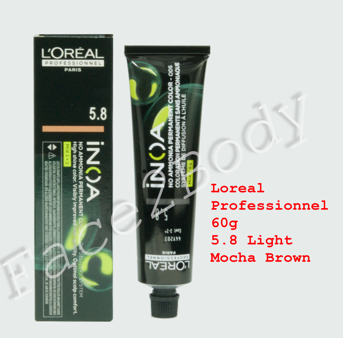 Loreal Professional INOA 60ml - 5.8 Light Mocha Brown