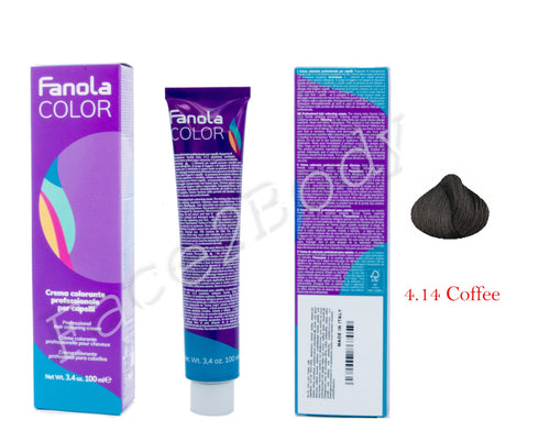 Fanola Color Cream - 4.14 Coffee