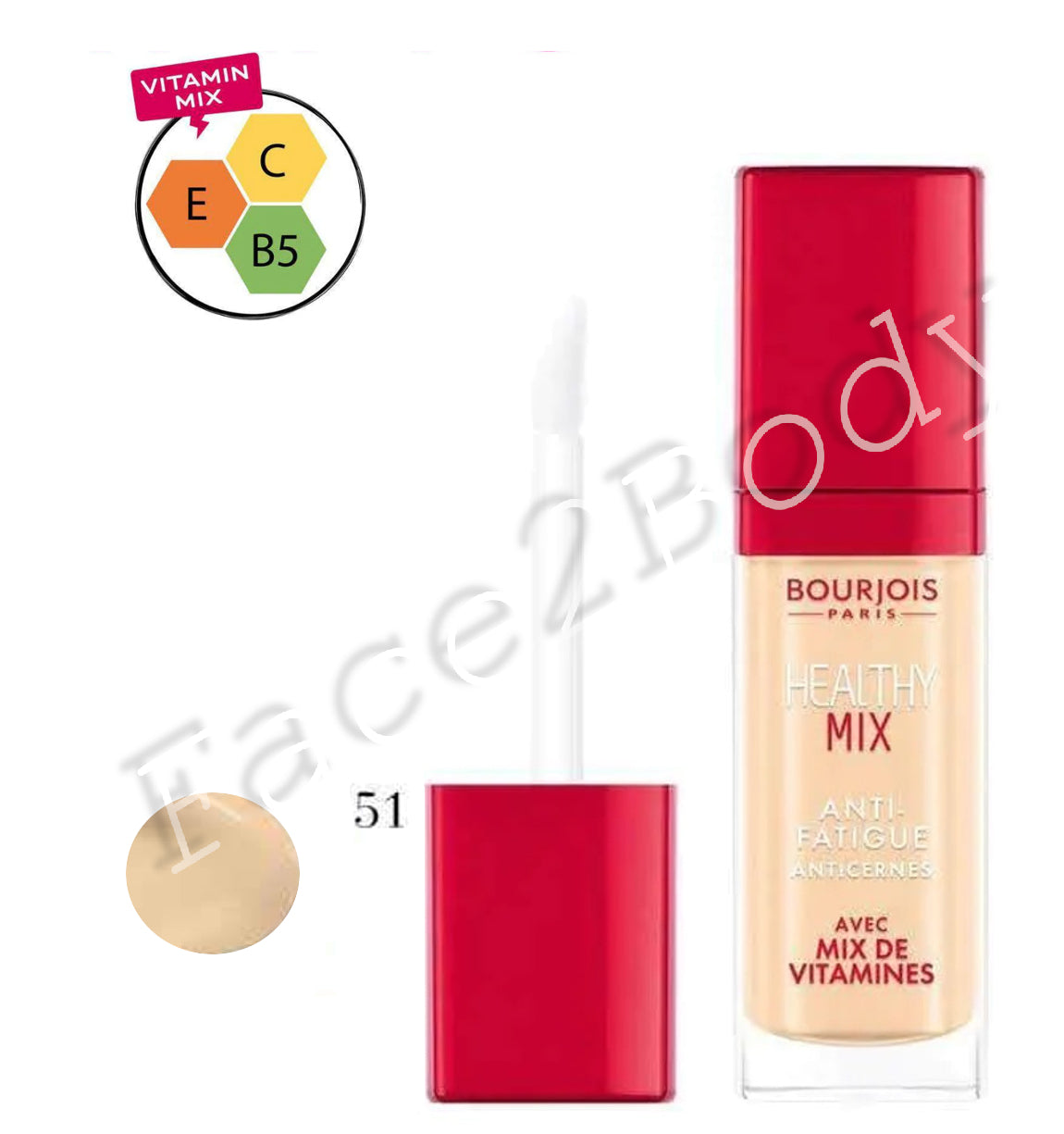Bourjois Healthy Mix Concealer- 51 Light