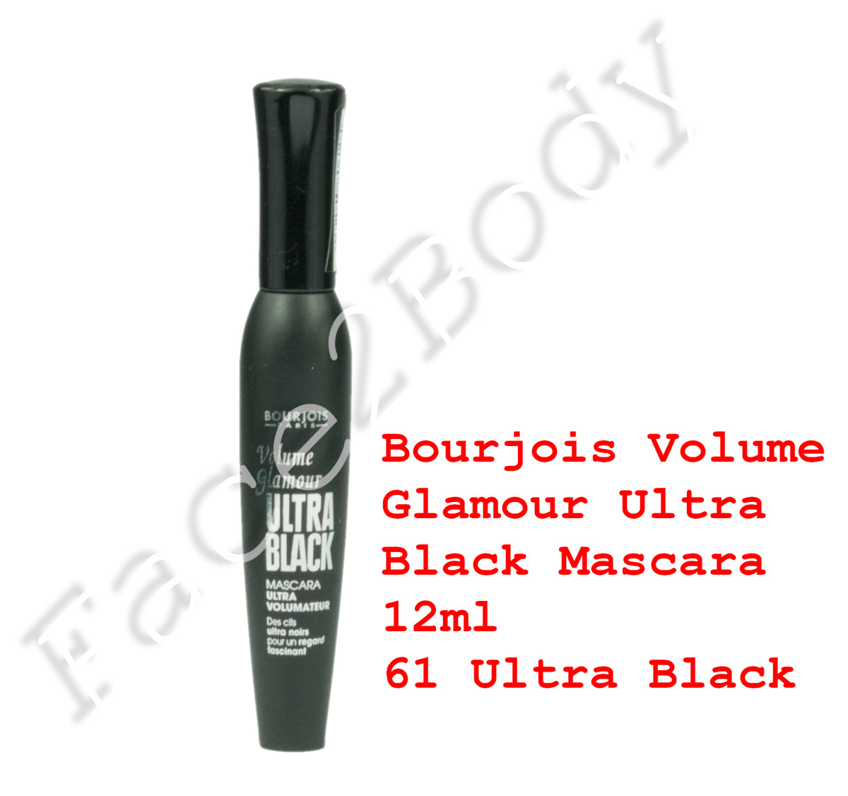Bourjois Volume Glamour Ultra Black Mascara 12ml – 61 Ultra Black