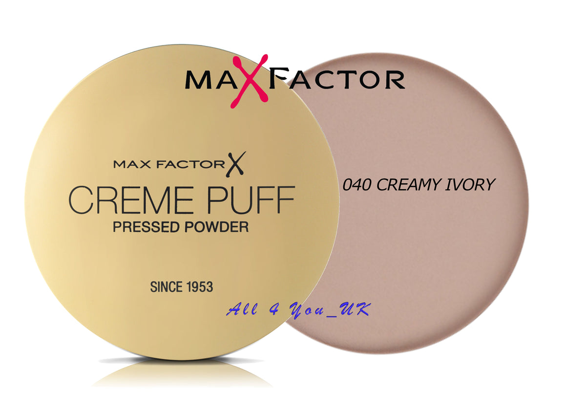Max Factor Creme Puff Compact Powder - 40 Creamy Ivory