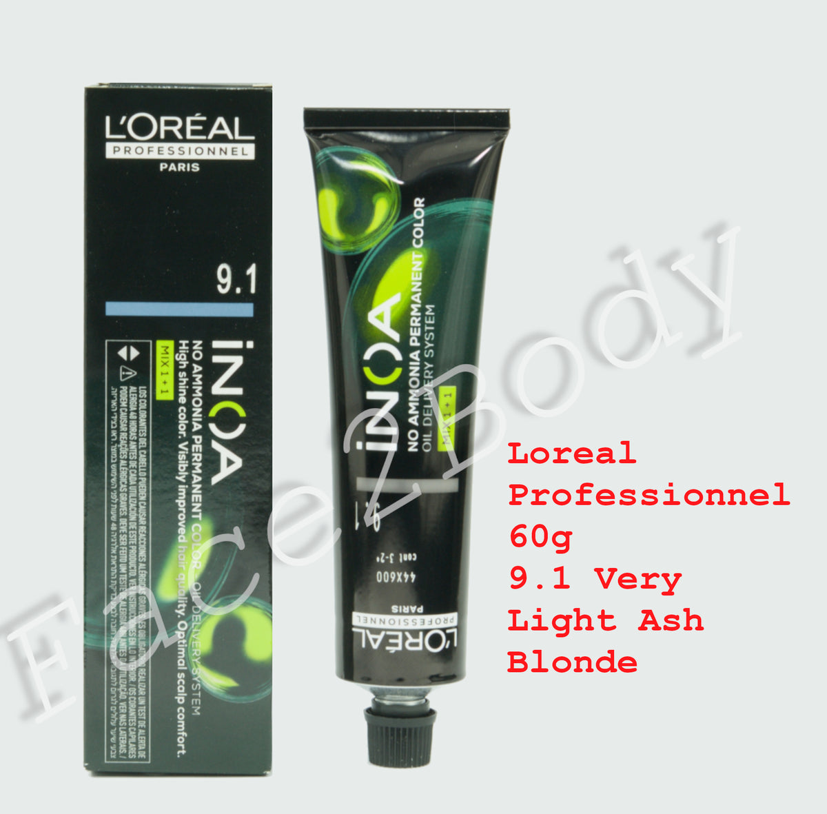 Loreal Professional INOA 60ml - 9.1 Very Light Ash Blonde