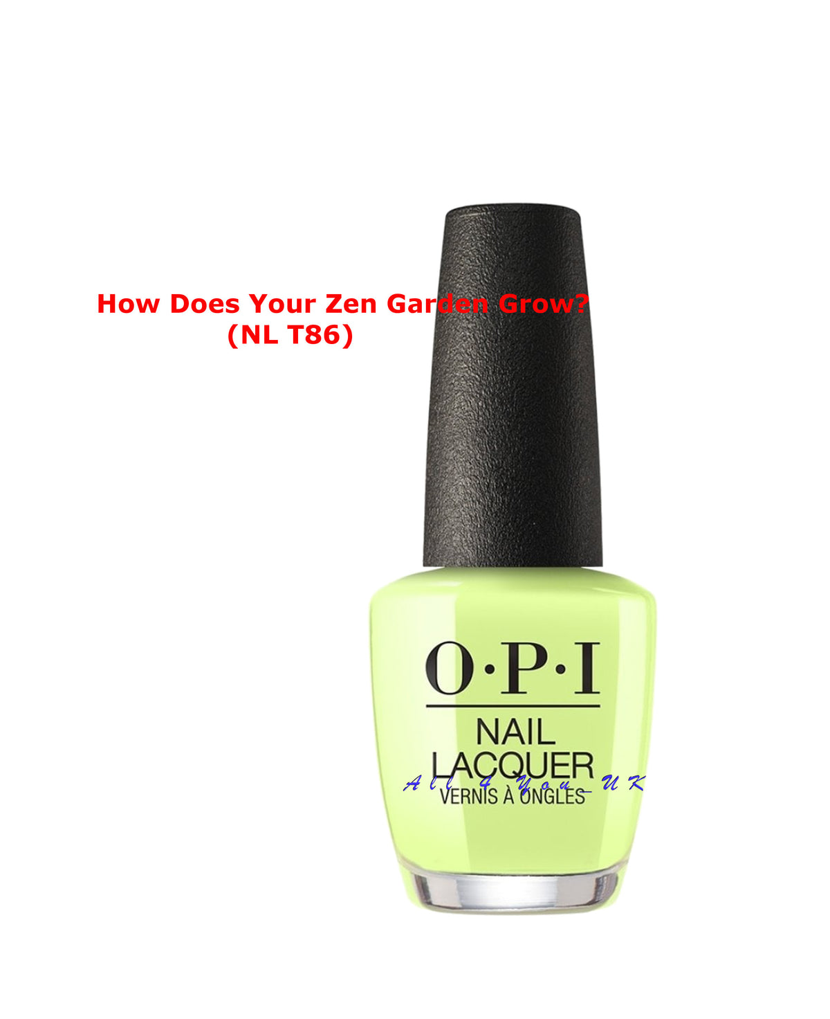 OPI Nail Lacquer How Does Your Zen Garden Grow? (NL T86) 15ml
