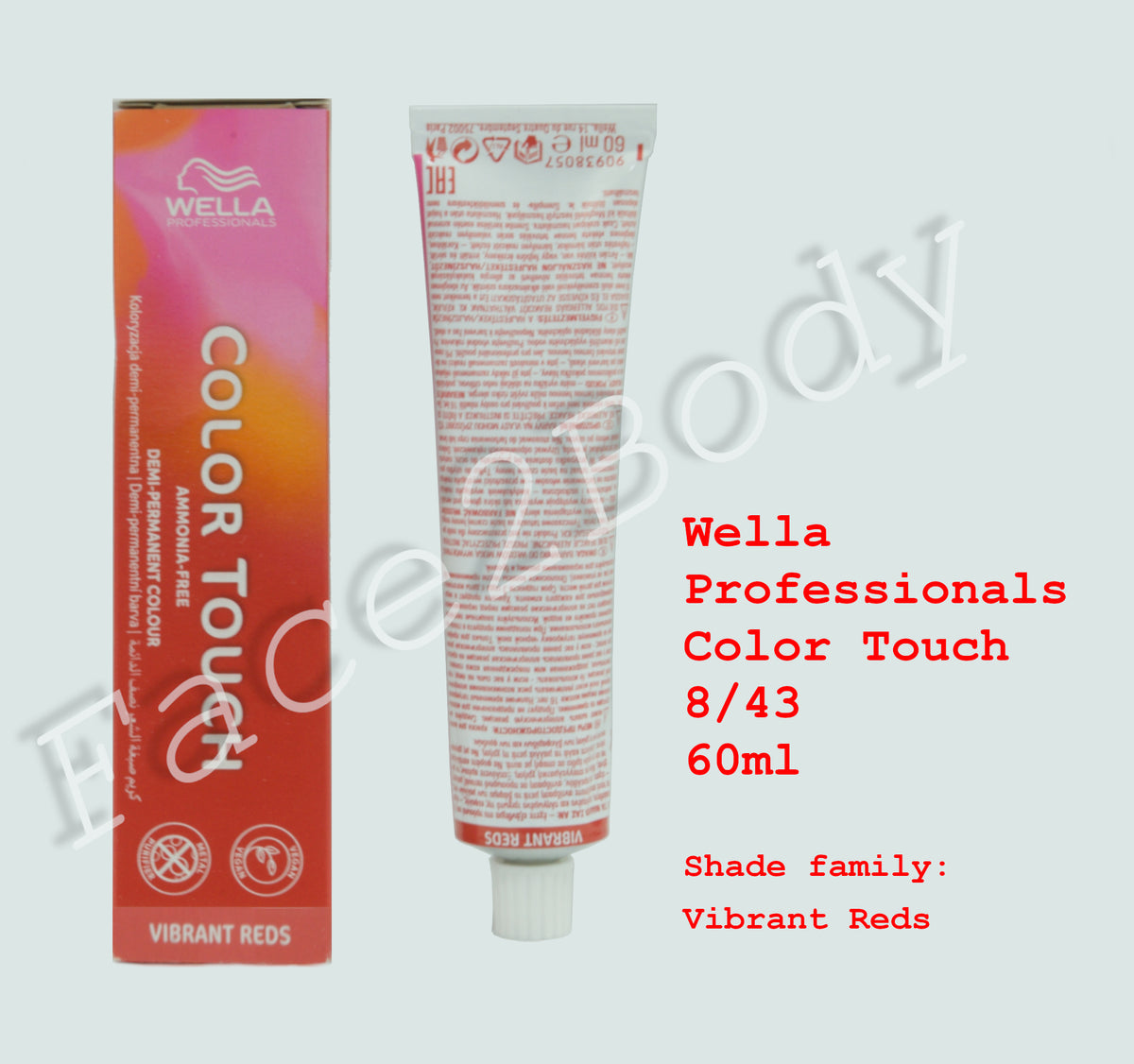 Wella Professionals Color Touch Demi-Permanent Hair Colour-8/43 -60 ml