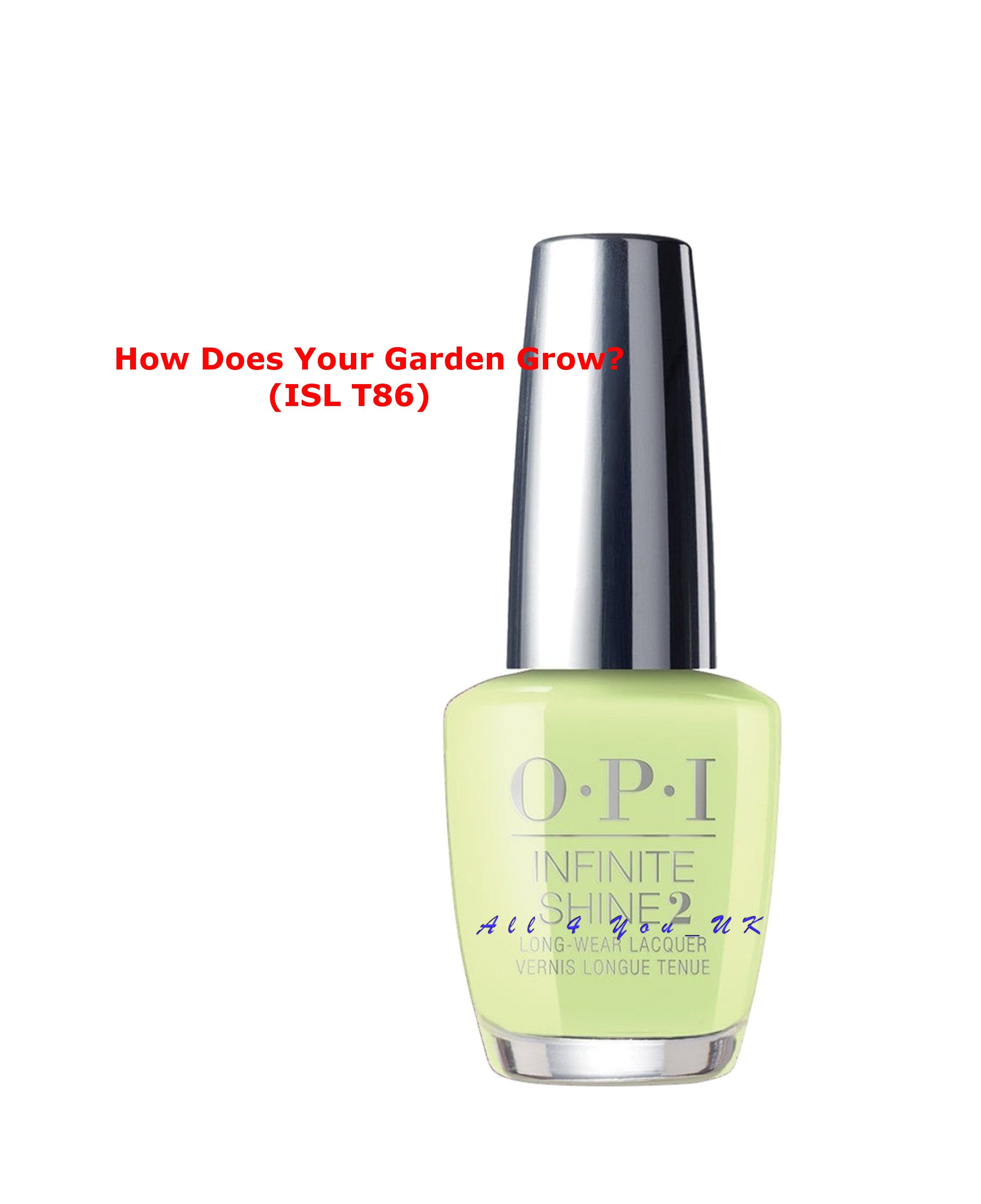 OPI Infinite Shine 2 Nail Lacquer How Does Your Zen Garden Grow? (ISL T86) 15ml