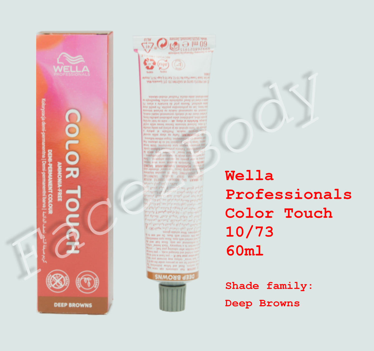 Wella Professionals Color Touch Demi-Permanent Hair Colour-10/73 -60 ml