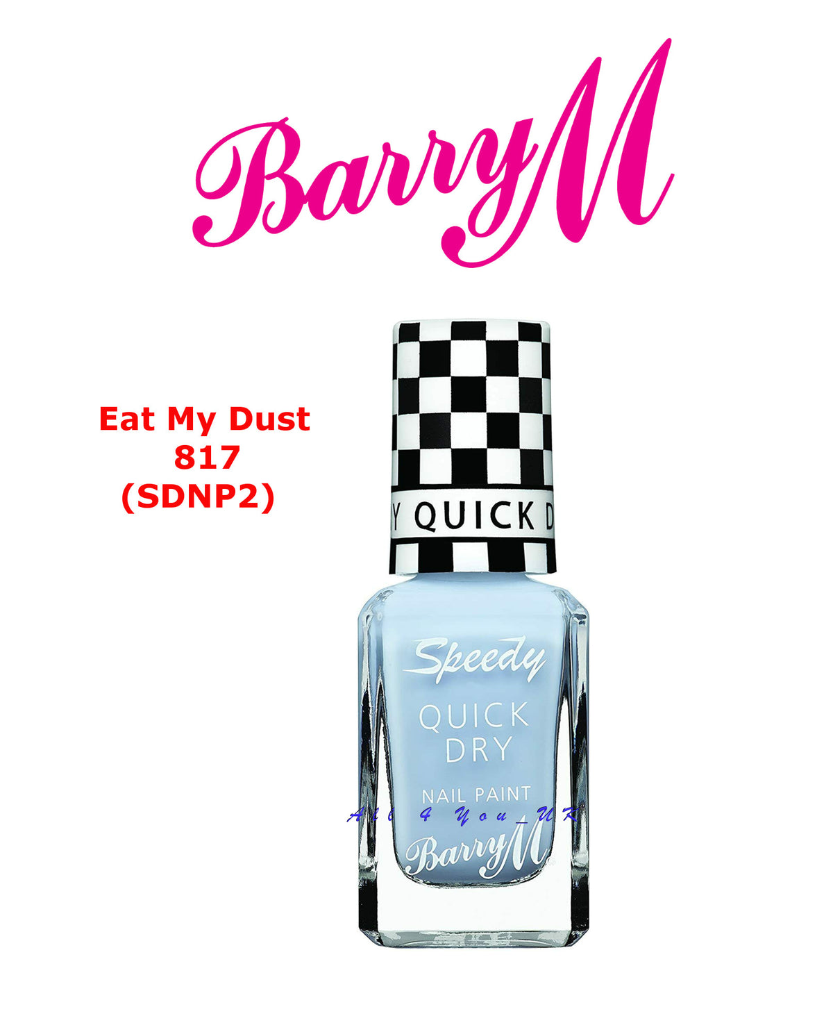 Barry M Speedy Quick Dry Nail Paint Eat My Dust SDNP2 10ml