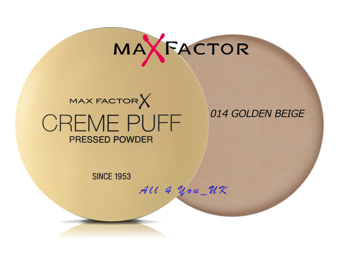 Max Factor Creme Puff Compact Powder - 14 Golden Beige