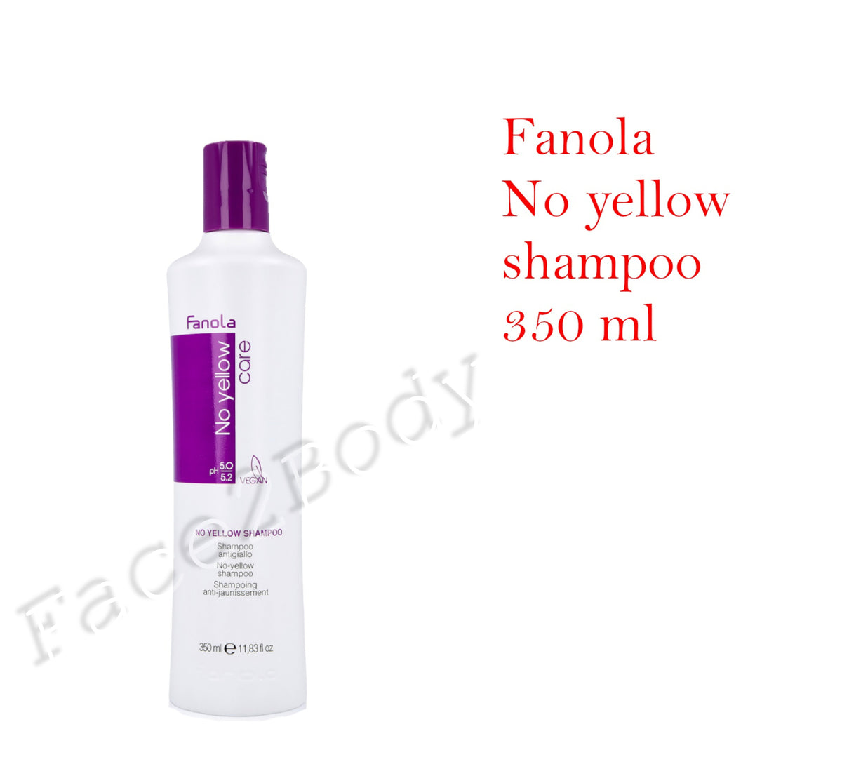 Fanola No Yellow shampoo 350ml