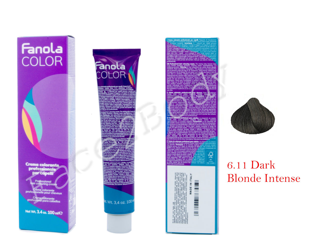 Fanola Color Cream - 6.11 Dark Blonde Intense
