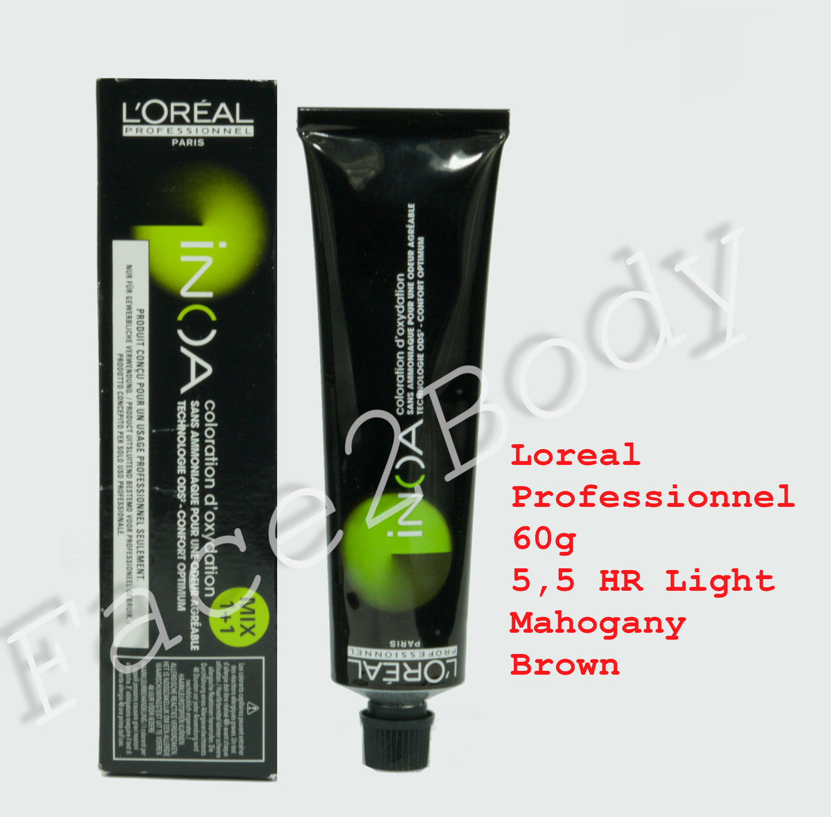 Loreal Professional INOA 60ml - 5,5 HR Light Mahogany Brown