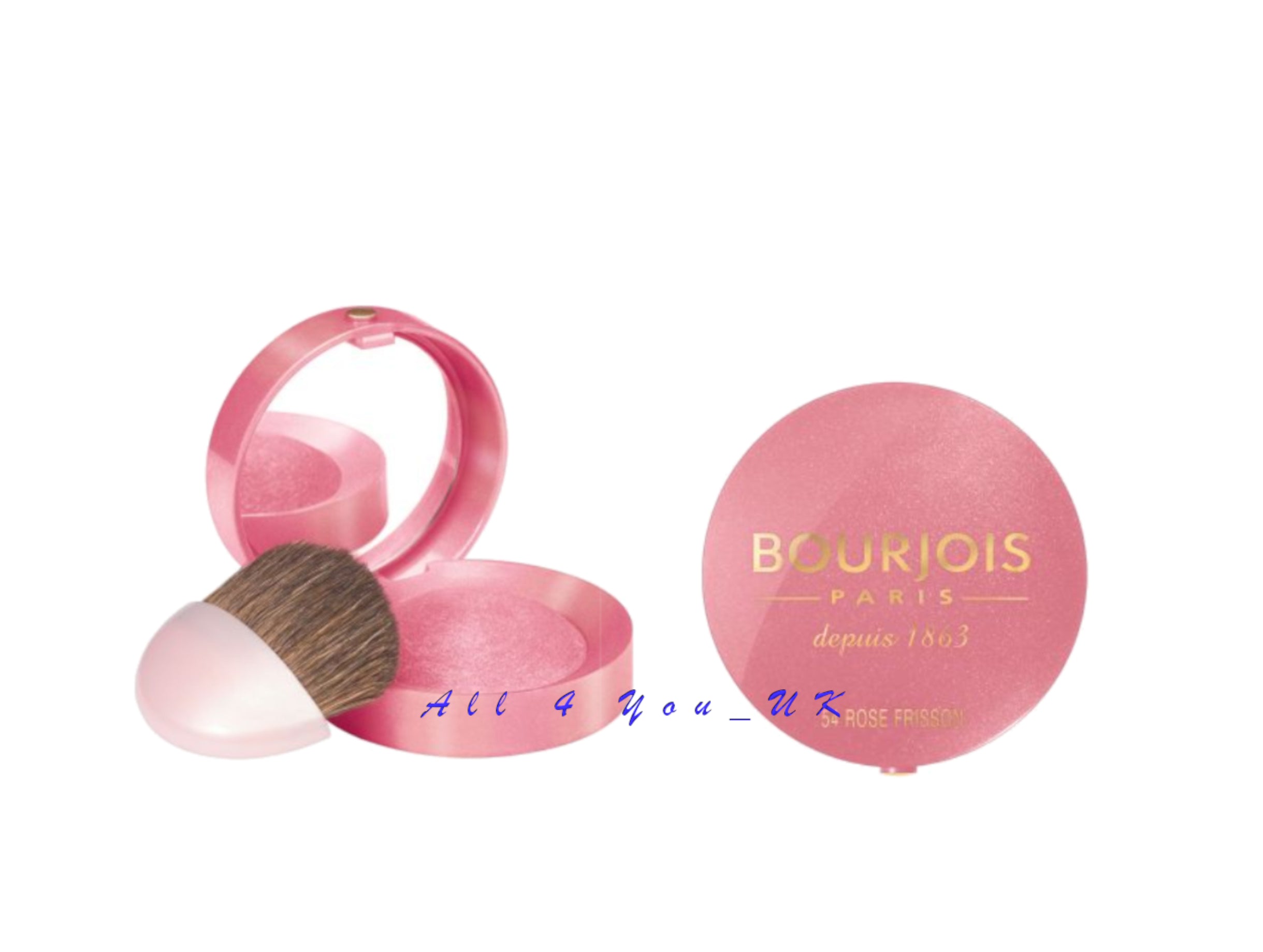Bourjois Little Round Pot Blusher- 54 Rose Frisson