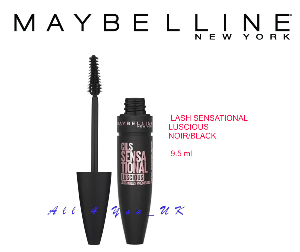Maybelline Lash Sensational Luscious Mascara Very Black 9.5ml