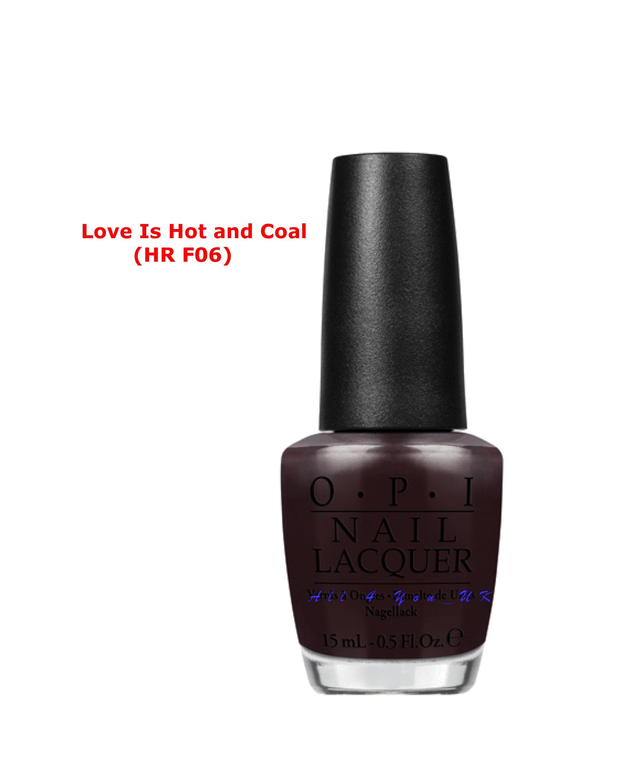 OPI Nail Lacquer Love Is Hot and Coal (HR F06) 15ml