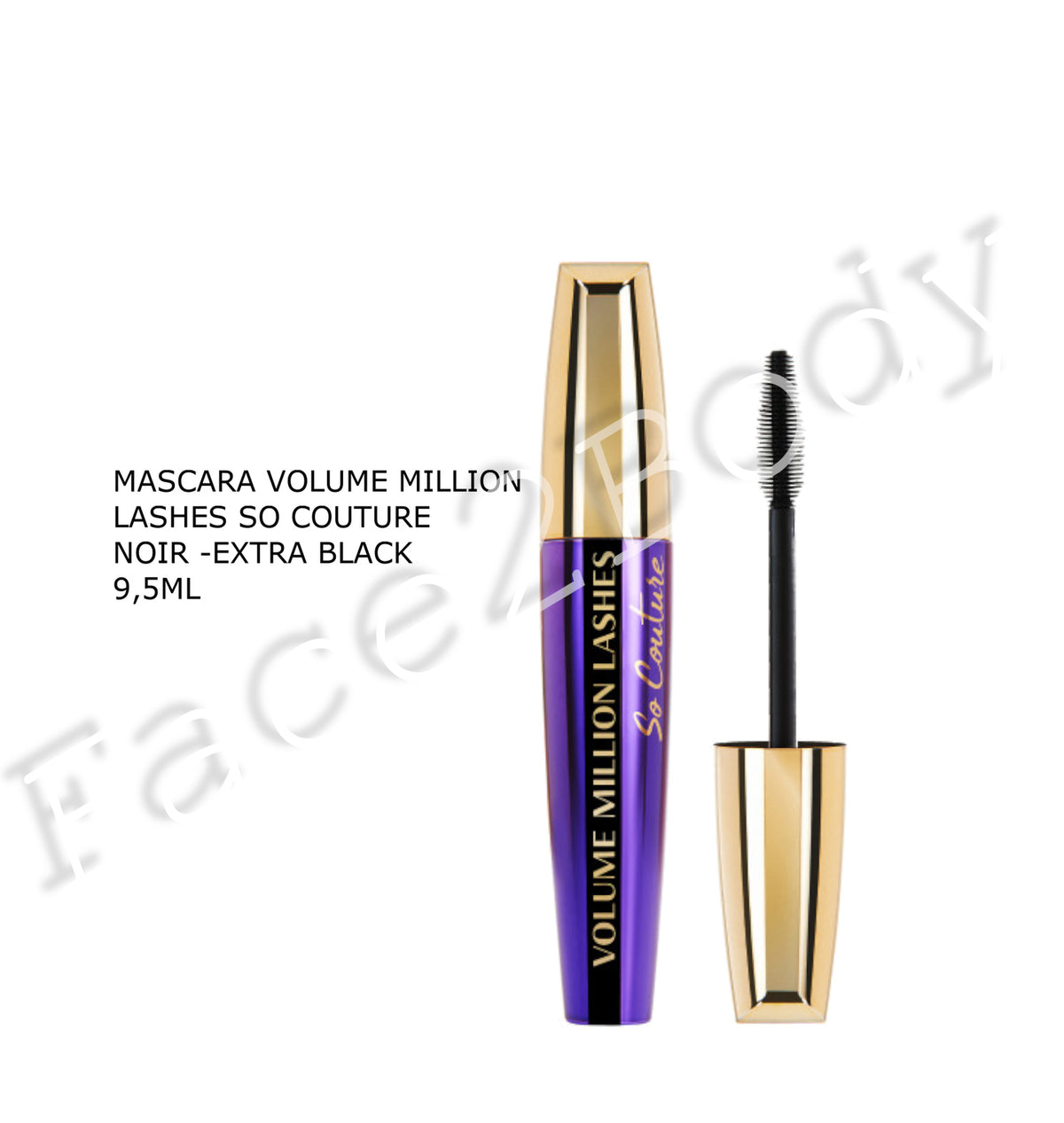 Loreal Mascara Volume Million Lashes Waterproof Mascara 9ml