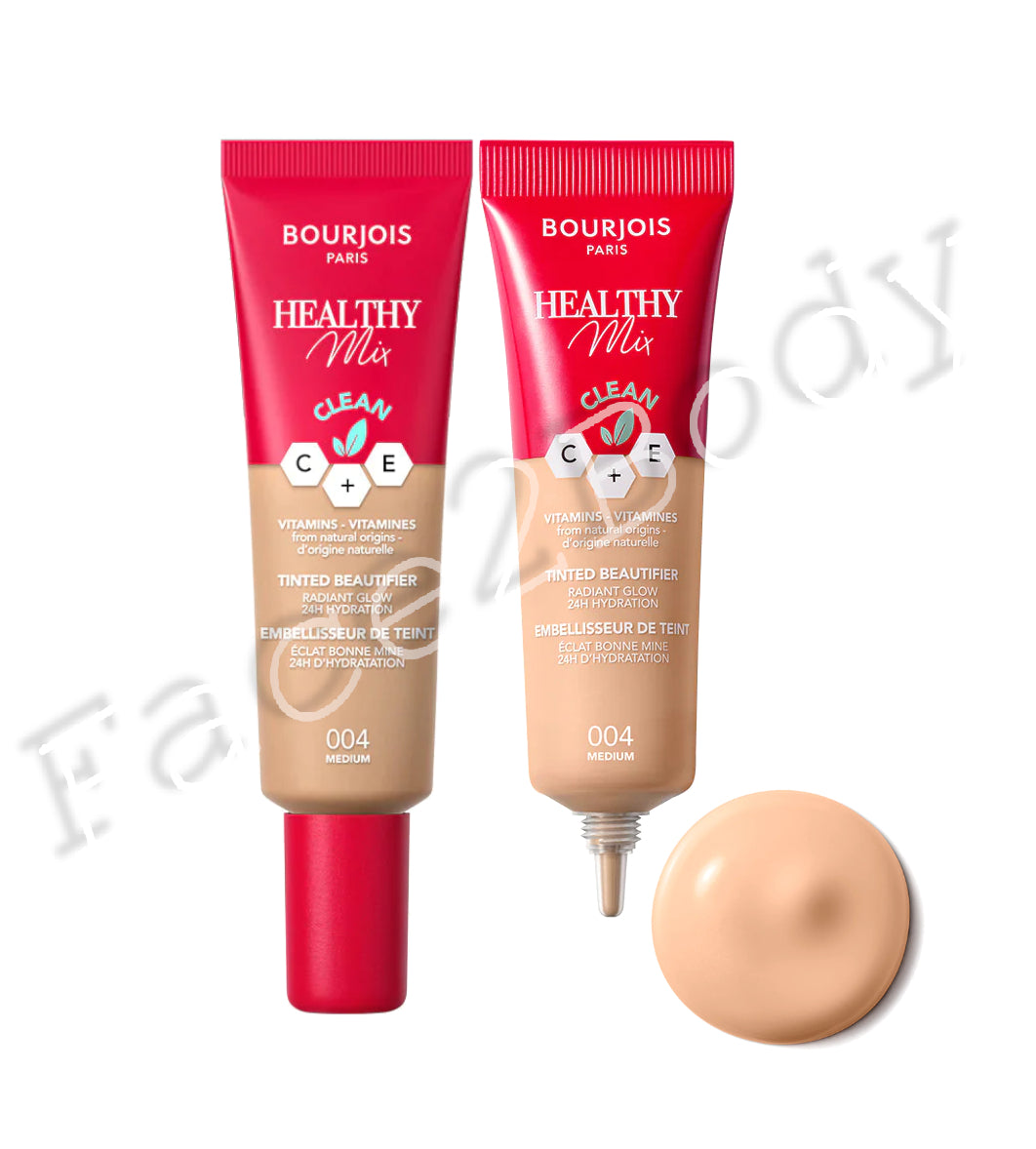 Bourjois Healthy Mix C+E Long Lasting Face Tinted Beautifier 30ml - 004 MEDIUM