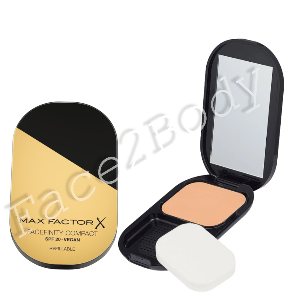 Max Factor Facefinity Compact Foundation SPF 20  Vegan - 02 Ivory