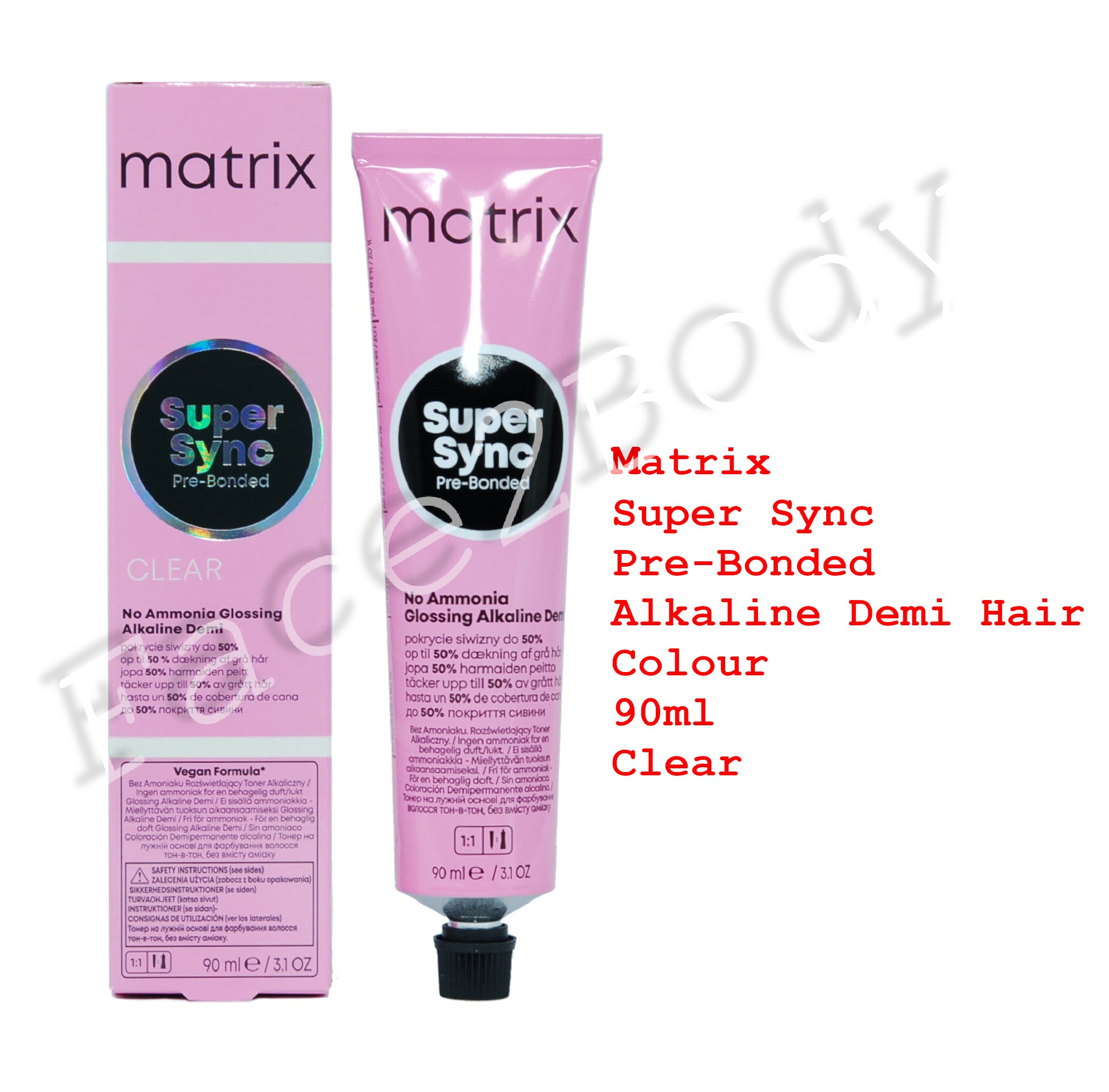 Matrix Super Sync Pre-Bonded Demi Hair Colour Clear 90ml