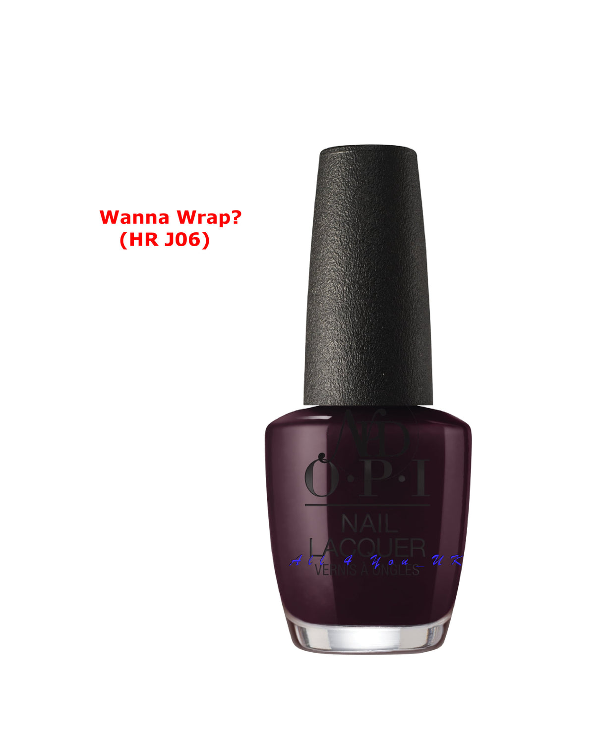 OPI Nail Lacquer Wanna Wrap? (HR J06) 15ml