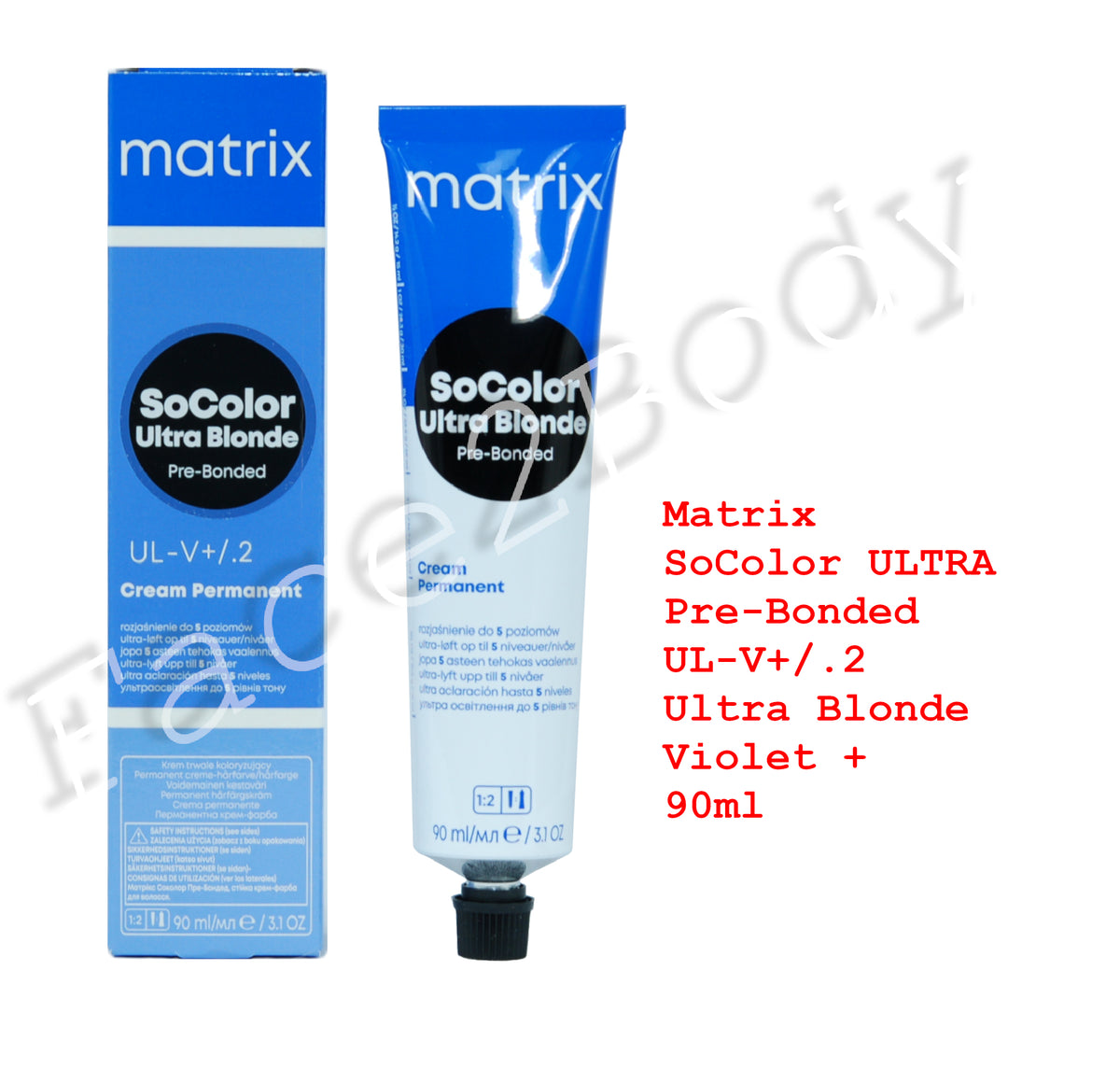 Matrix SoColor ULTRA Pre-Bonded Permanent UL-V+/.2 Ultra Blonde Violet + 90ml