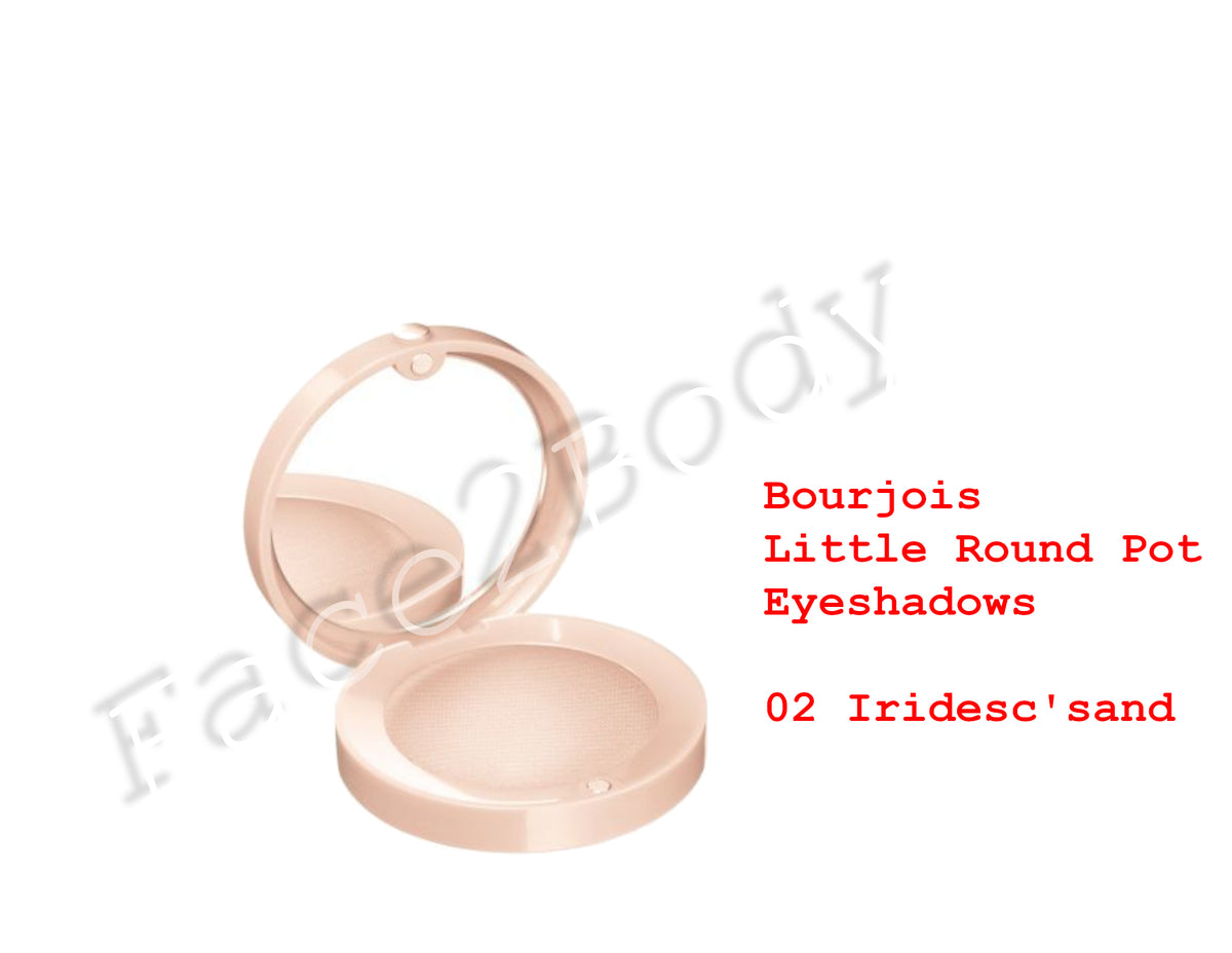 Bourjois Little Round Pot Eyeshadows- 02 Iridesc'sand